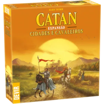 Catan - Expansão Cidades e Cavaleiros - Devir Jogos