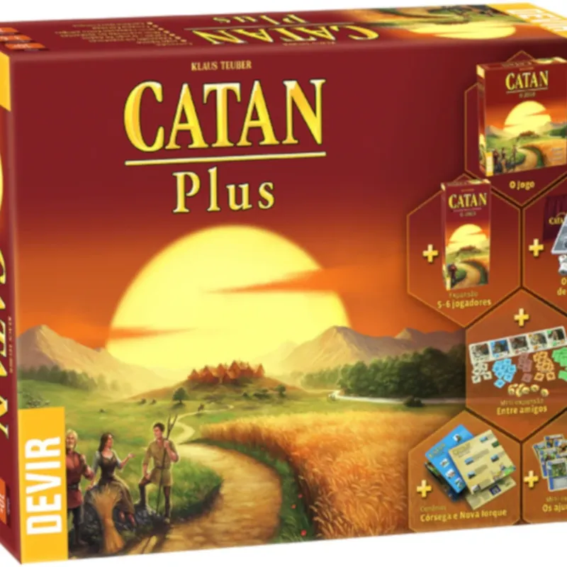 Catan Plus - Devir Jogos