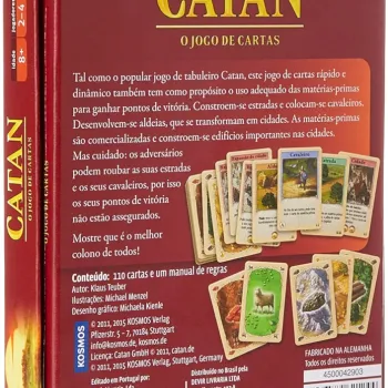 Catan O Jogo de Cartas - Devir Jogos Catan O Jogo de Cartas - Devir Jogos