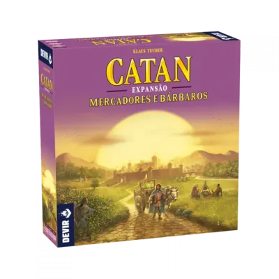 Catan - Expansão Mercadores e Bárbaros - Devir Jogos Catan - Expansão Mercadores e Bárbaros - Devir Jogos