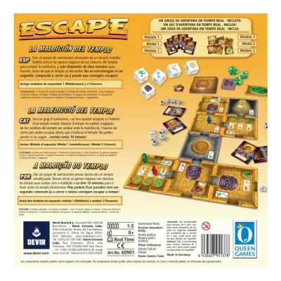 Escape - Devir Jogos Escape - Devir Jogos