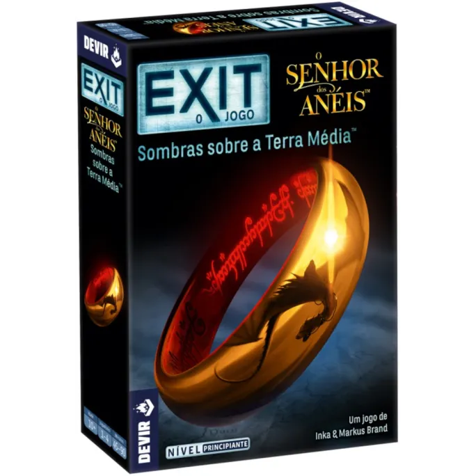 Exit: O Senhor dos Anéis: Sombras Sobre a Terra-Média - Devir Jogos