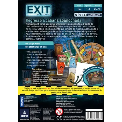 Exit: Regresso à Cabana Abandonada - Devir Jogos
