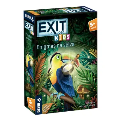 Exit Kids: Enigmas na Selva - Devir Jogos