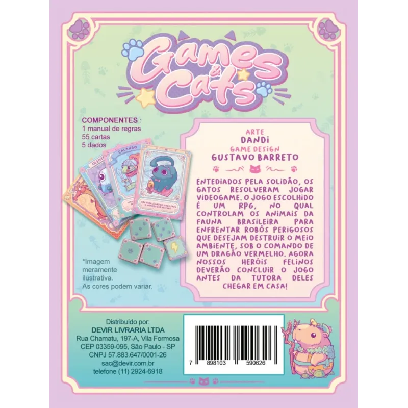 Games And Cats - Devir Jogos Games And Cats - Devir Jogos