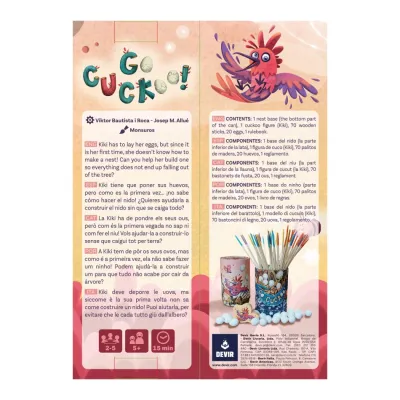 Go Cuckoo - Devir Jogos Go Cuckoo - Devir Jogos