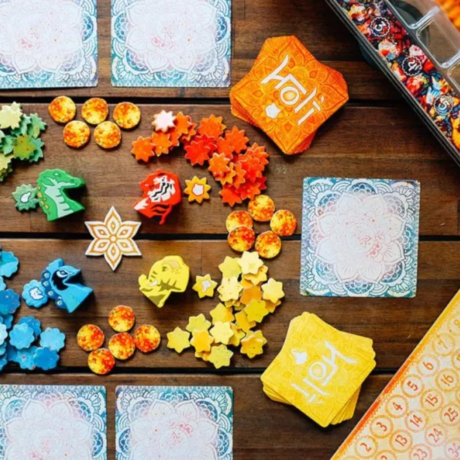 Holi: Um Festival de Cores - Devir Jogos Holi: Um Festival de Cores - Devir Jogos