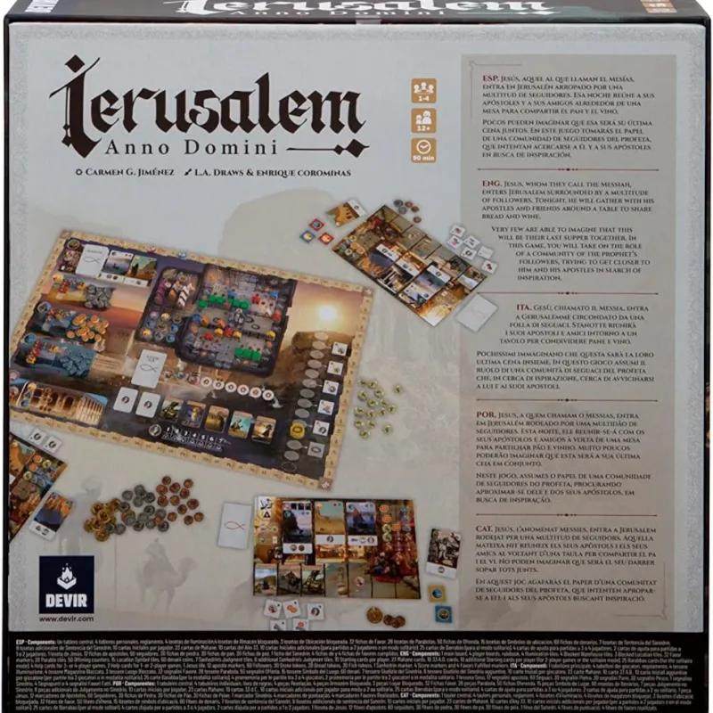 Ierusalem Anno Domini - Devir Jogos Ierusalem Anno Domini - Devir Jogos