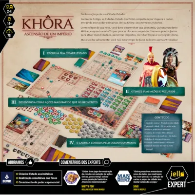 Khôra: Ascensão de um Império - Devir Jogos