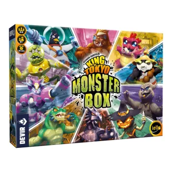 King of Tokyo Monster Box - Devir Jogos King of Tokyo Monster Box - Devir Jogos