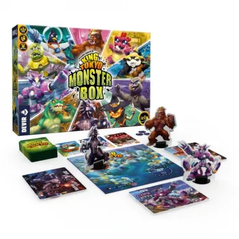 King of Tokyo Monster Box - Devir Jogos King of Tokyo Monster Box - Devir Jogos
