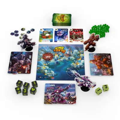King of Tokyo Monster Box - Devir Jogos