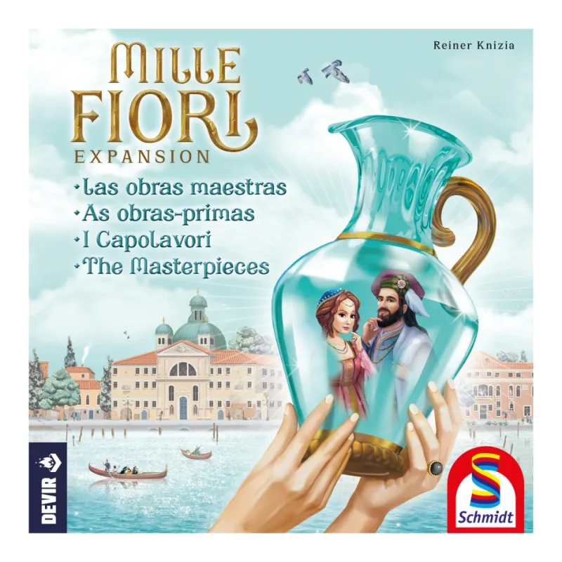 Mille Fiori: As Obras Primas (Expansão) - Devir Jogos Mille Fiori: As Obras Primas (Expansão) - Devir Jogos