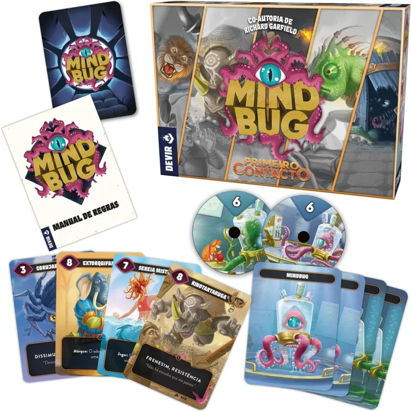 Mindbug: Primeiro contato - Devir Jogos Mindbug: Primeiro contato - Devir Jogos