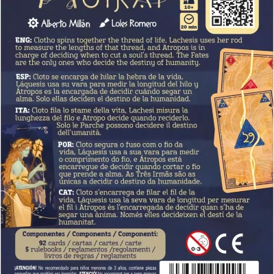 Moirai - Devir Jogos Moirai - Devir Jogos
