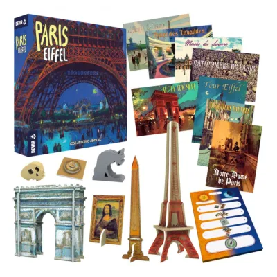 Paris: Eiffel Expansão - Devir Jogos Paris: Eiffel Expansão - Devir Jogos