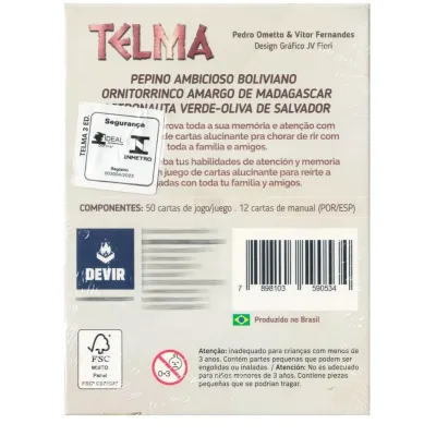 Telma 3ª Edição - Devir Jogos