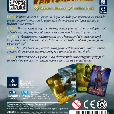 Venturesome - Devir Jogos