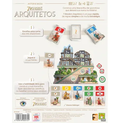 7 Wonders: Arquitetos - Galápagos Jogos 7 Wonders: Arquitetos - Galápagos Jogos