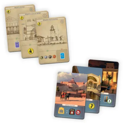 7 Wonders (2ª Edição) - Expansão: Edifícios - Galápagos Jogos