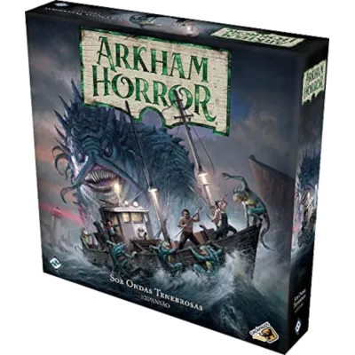 Arkham Horror Expansão - Sob Ondas Tenebrosas - Galápagos Jogos Arkham Horror Expansão - Sob Ondas Tenebrosas - Galápagos Jogos