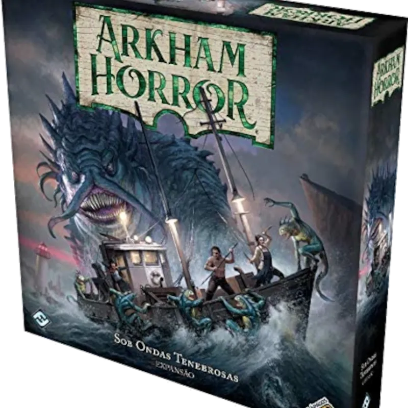 Arkham Horror Expansão - Sob Ondas Tenebrosas - Galápagos Jogos