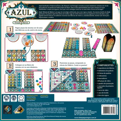 Azul Vitrais de Sintra - Galápagos Jogos