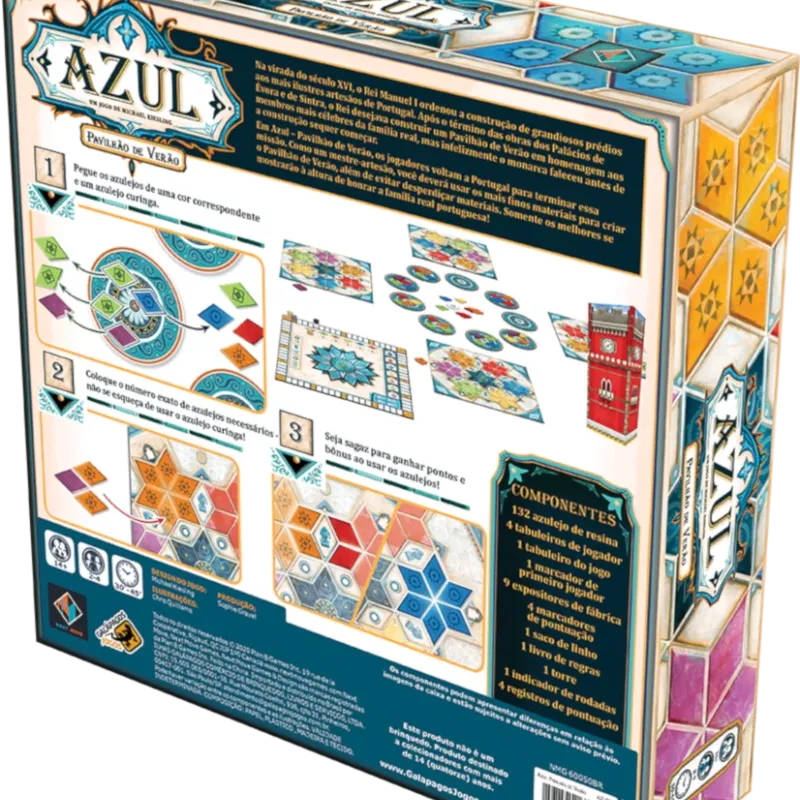 Azul Pavilhão de Verão - Galápagos Jogos