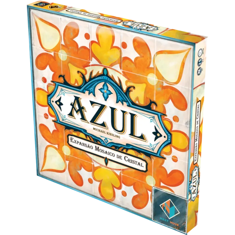 Azul Mosaico de Cristal (expansão) - Galápagos Jogos Azul Mosaico de Cristal (expansão) - Galápagos Jogos