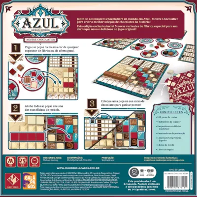 Azul: Mestre Chocolatier - Galápagos Jogos