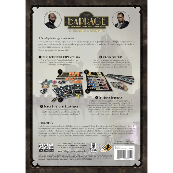 Barrage: O Projeto Leeghwater - Galápagos Jogos