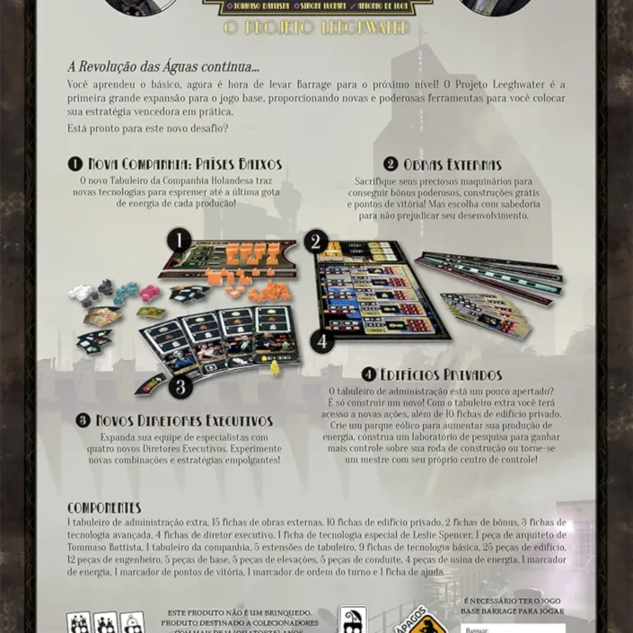 Barrage: O Projeto Leeghwater - Galápagos Jogos