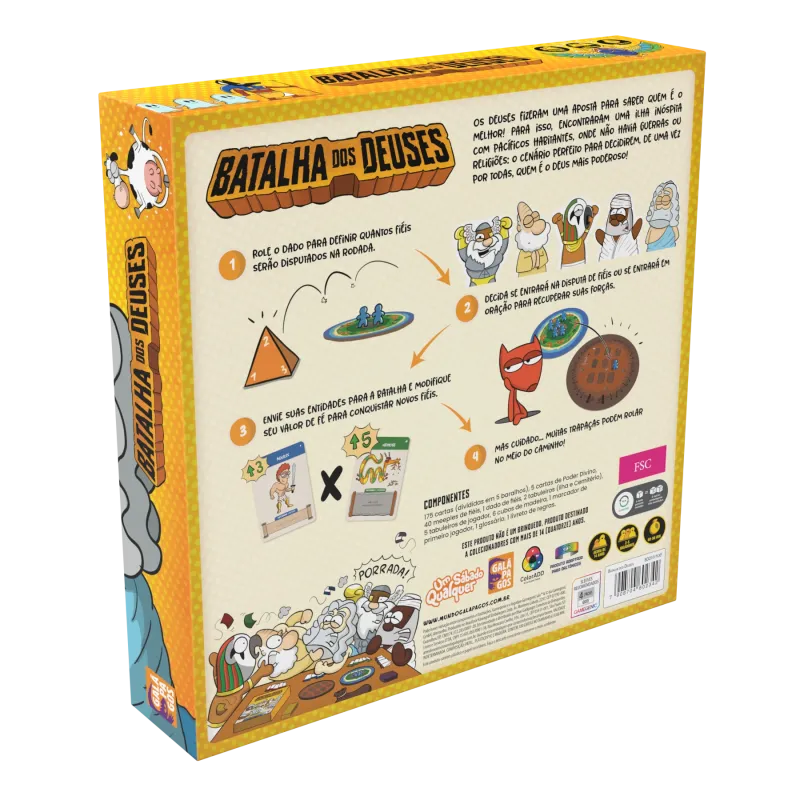 Batalha dos Deuses - Galápagos Jogos Batalha dos Deuses - Galápagos Jogos