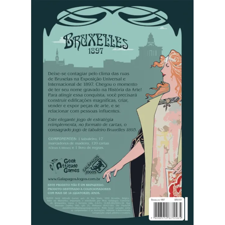 Bruxelles 1897 - Galápagos Jogos Bruxelles 1897 - Galápagos Jogos