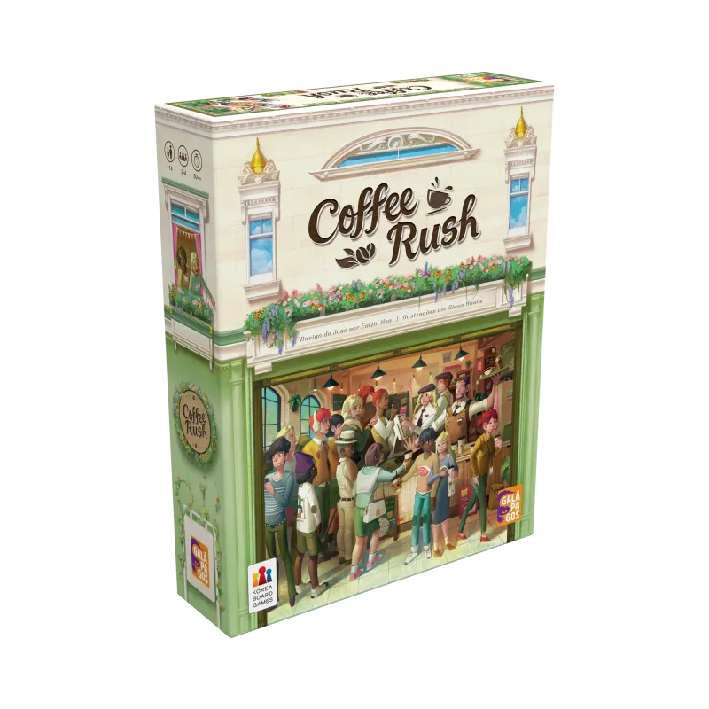 Coffee Rush - Galápagos Jogos Coffee Rush - Galápagos Jogos
