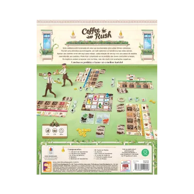 Coffee Rush - Galápagos Jogos