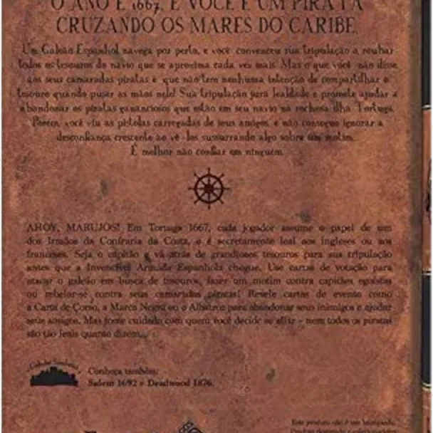 Coleção Cidades Sombrias 01: Tortuga 1667 - Galápagos Jogos