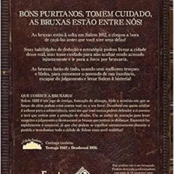 Coleção Cidades Sombrias 02: Salem 1692 - Galápagos Jogos