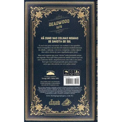 Coleção Cidades Sombrias 03: Deadwood 1876 - Galápagos Jogos