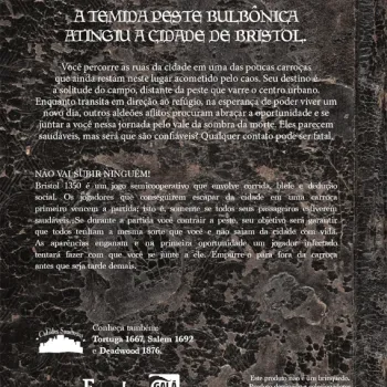 Coleção Cidades Sombrias 04: Bristol 1350 - Galápagos Jogos