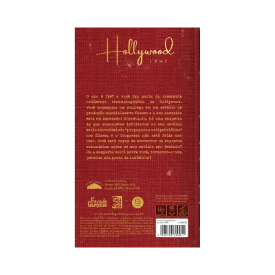 Coleção Cidades Sombrias 05: Hollywood 1947 - Galápagos Jogos