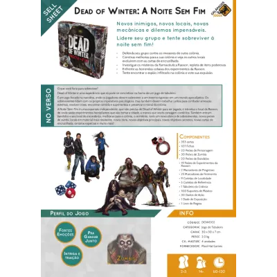Dead of Winter: A Noite sem Fim - Galapagos Jogos