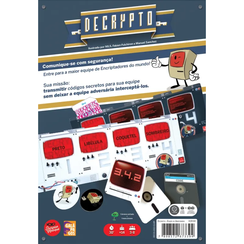 Decrypto (Edição de 5 Anos) - Galápagos Jogos Decrypto (Edição de 5 Anos) - Galápagos Jogos