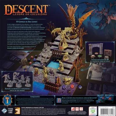 Descent: Lendas da Escuridão - Galápagos Jogos