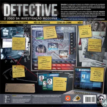 Detective: O Jogo da Investigação Moderna - Galápagos Jogos