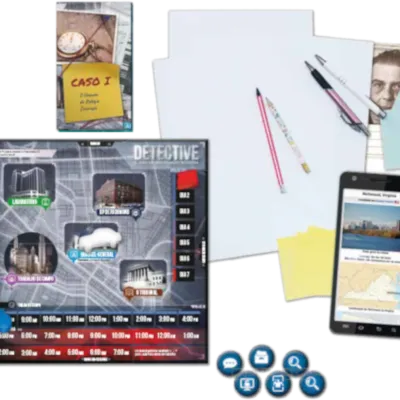 Detective: O Jogo da Investigação Moderna - Galápagos Jogos Detective: O Jogo da Investigação Moderna - Galápagos Jogos