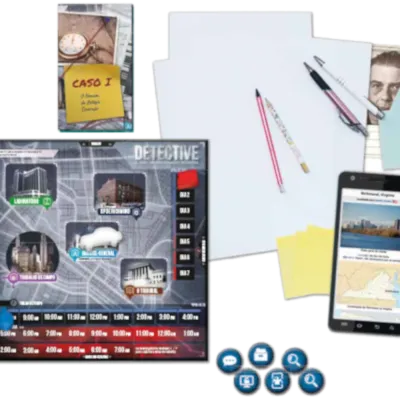 Detective: O Jogo da Investigação Moderna - Galápagos Jogos