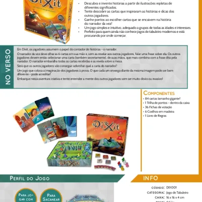 Dixit - Uma Imagem Vale Mais Que Mil Palavras! - Galápagos Jogos