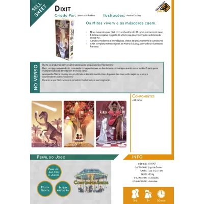 Dixit - Expansão: Revelations - Galápagos Jogos