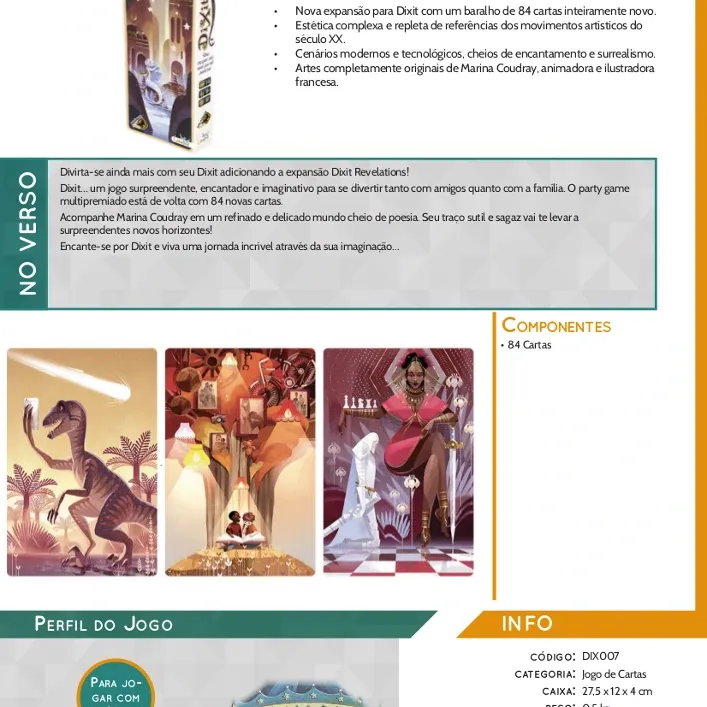 Dixit - Expansão: Revelations - Galápagos Jogos